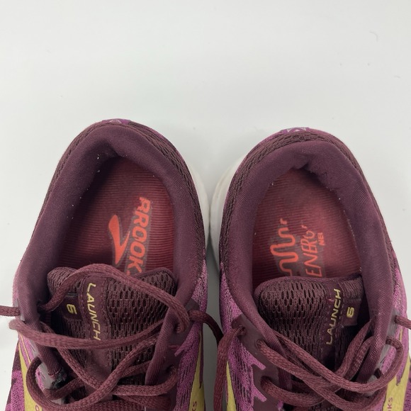 Brooks Launch 6 Womens Shoes Sz 8.5 B Athletic Running Lace Up Sneakers - Picture 5 of 9
